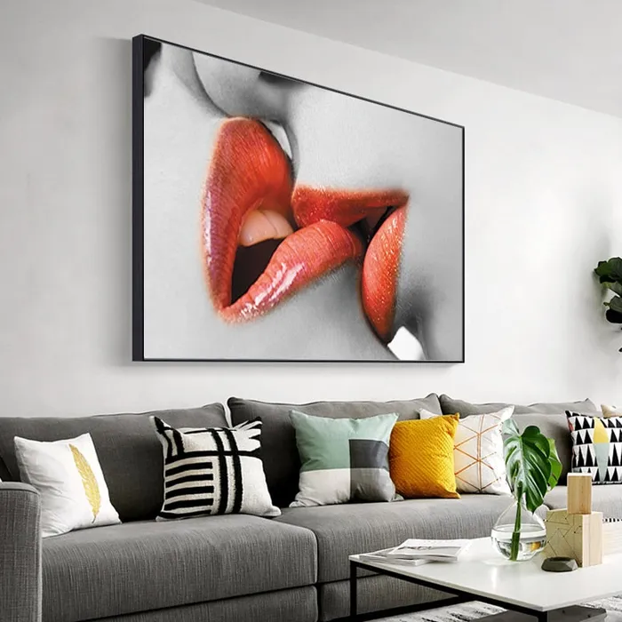 ShhhOb Soft Kiss Studio photography printed on canvas Female Sex Toys
