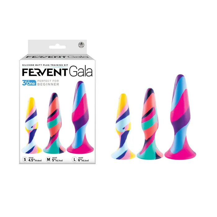 ShhhWndsr Anal Fervent Gala Anal 3 Pc Training Kit