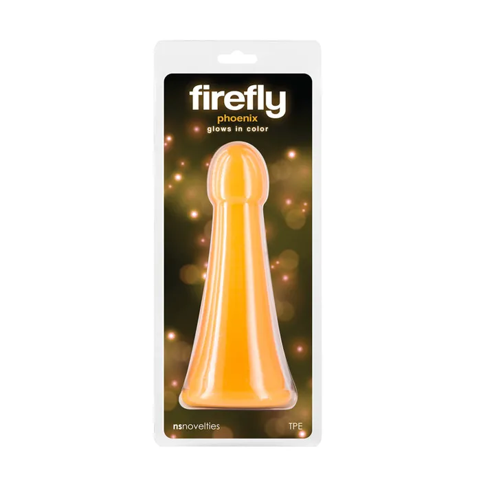 ShhhWndsr Anal Firefly Phoenix 19cm Glow in Dark Anal Dildo Orange ShhhWndsr Anal Firefly Phoenix 19cm Glow in Dark Anal Dildo Orange