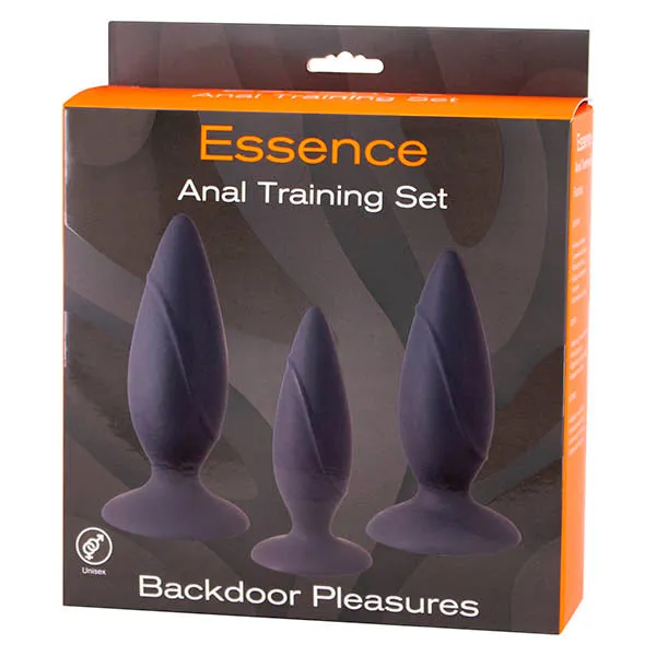 ShhhWndsr Anal Seven Creations Essence Training Set Black Butt Plugs Set of 3 Sizes ShhhWndsr Anal Seven Creations Essence Training Set Black Butt Plugs Set of 3 Sizes