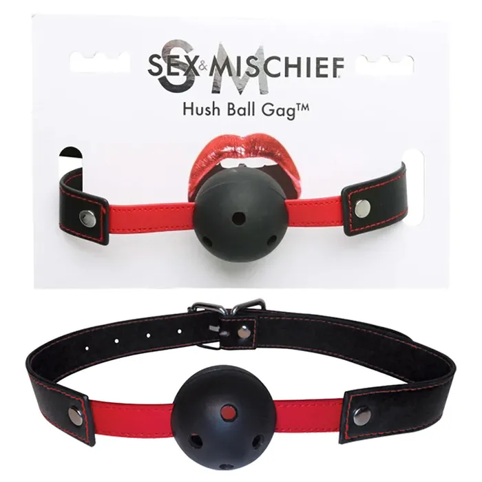 ShhhWndsr Couples Sex Mischief Hush Ball Gag