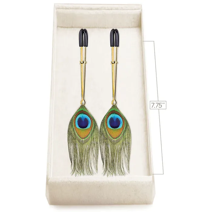 ShhhWndsr Couture Clip Peacock Plume Vibrators ShhhWndsr Couture Clip Peacock Plume Vibrators