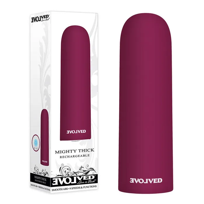 ShhhWndsr Female Sex Toys Evolved Mighty Thick Burgundy 9 cm USB Rechargeable Bullet ShhhWndsr Female Sex Toys Evolved Mighty Thick Burgundy 9 cm USB Rechargeable Bullet