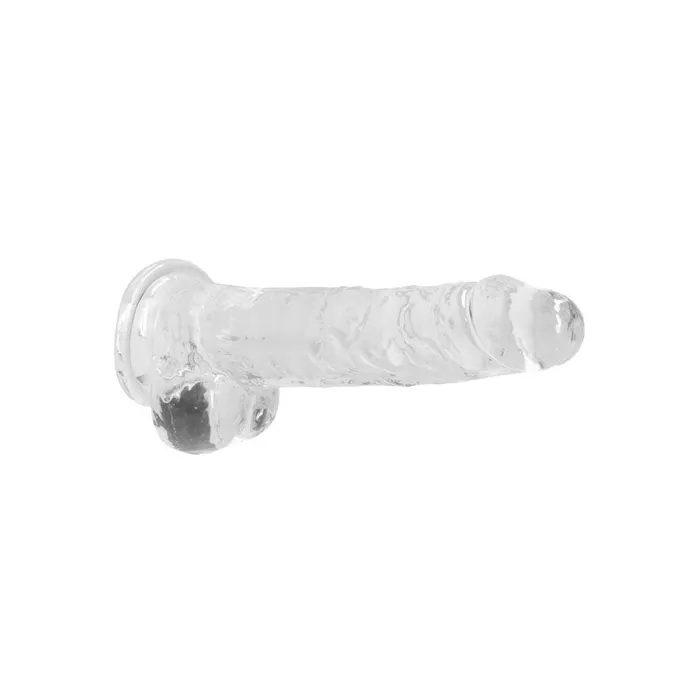ShhhWndsr Female Sex Toys RealRock Realistic Dildo With Balls 20cm Clear ShhhWndsr Female Sex Toys RealRock Realistic Dildo With Balls 20cm Clear