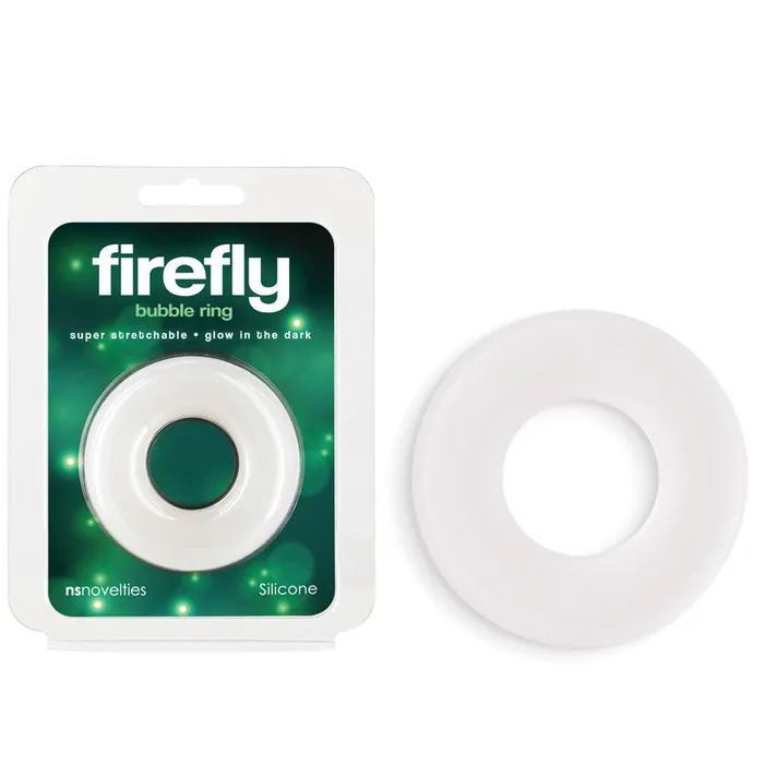 ShhhWndsr Firefly Bubble Ring Glow in Dark Cock Ring Large Male Sex Toys