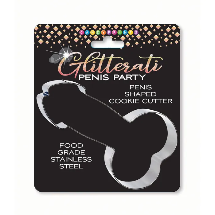 ShhhWndsr Male Sex Toys Glitterati Penis Shape Cookie Cutter