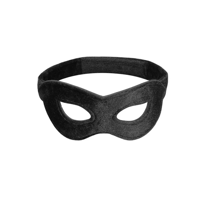 ShhhWndsr Male Sex Toys Ouch Velvet Velcro Adjustable Open Eye Mask