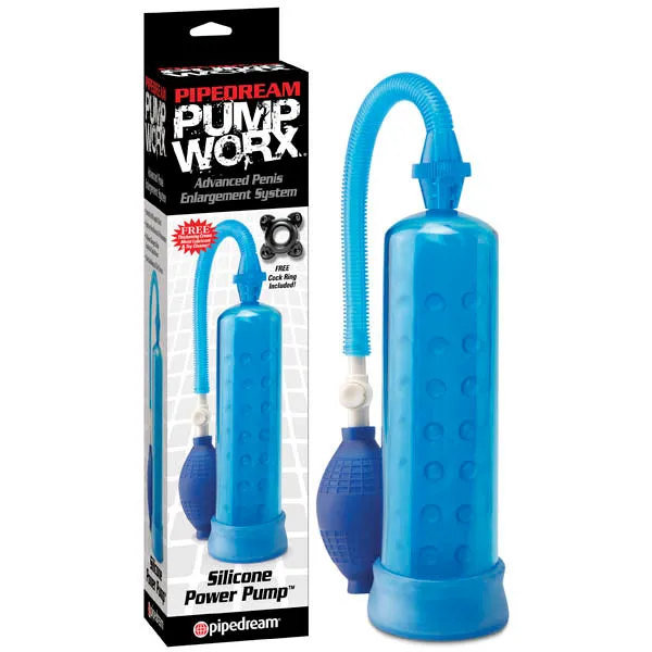 ShhhWndsr Male Sex Toys Pump Worx Silicone Power Pump Penis Pump