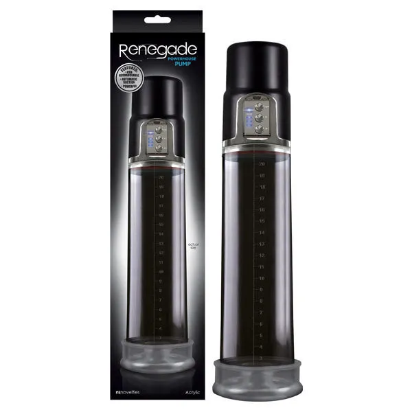 ShhhWndsr Male Sex Toys Renegade Powerhouse Pump USB Rechargeable Automatic Penis Pump ShhhWndsr Male Sex Toys Renegade Powerhouse Pump USB Rechargeable Automatic Penis Pump