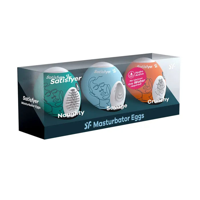 ShhhWndsr Male Sex Toys Satisfyer Masturbator Eggs Mixed 3 Pack 2 Set of 3 Stroker Sleeves ShhhWndsr Male Sex Toys Satisfyer Masturbator Eggs Mixed 3 Pack 2 Set of 3 Stroker Sleeves
