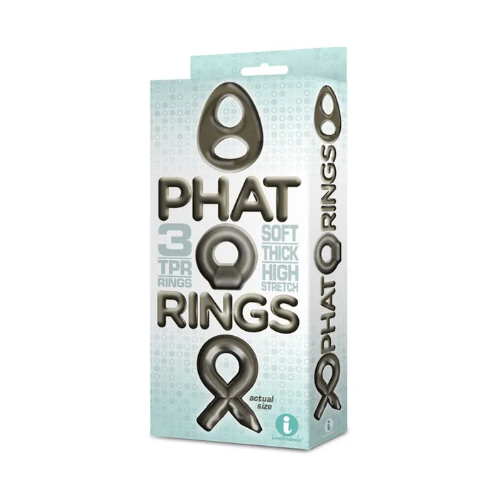 ShhhWndsr Male Sex Toys The 9s Phat Rings 3 Pack