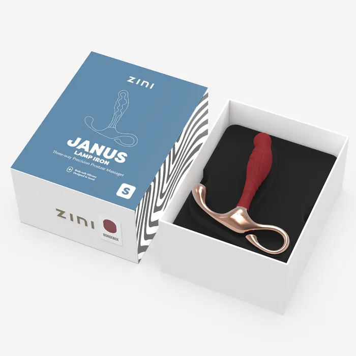 ShhhWndsr Male Sex Toys Zini Janus Lamp Iron Prostate Massager Small
