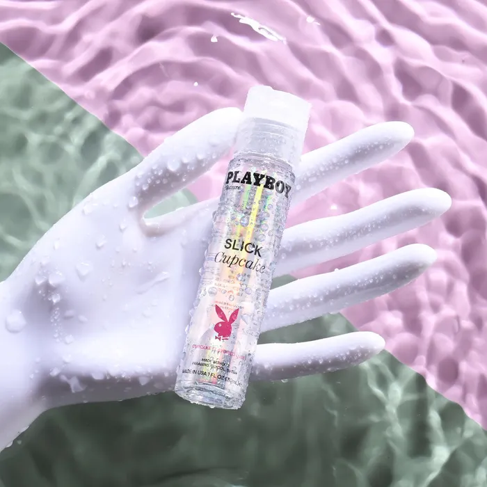 ShhhWndsr Playboy Pleasure SLICK CUPCAKE Water Based Lube 1OZ Vibrators ShhhWndsr Playboy Pleasure SLICK CUPCAKE Water Based Lube 1OZ Vibrators