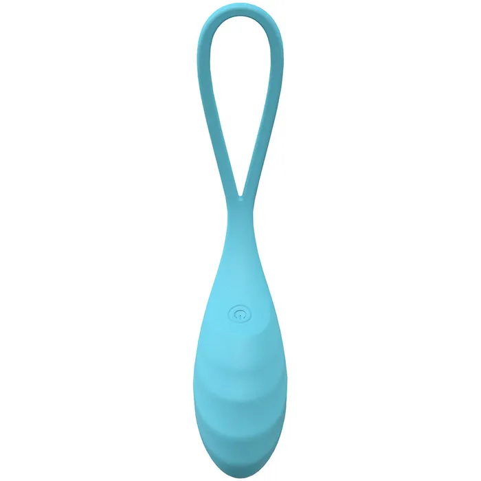 ShhhWndsr Vibrators LOVELINE Passion 10 Speed Remote Control Wearable Vibrating Egg Blue