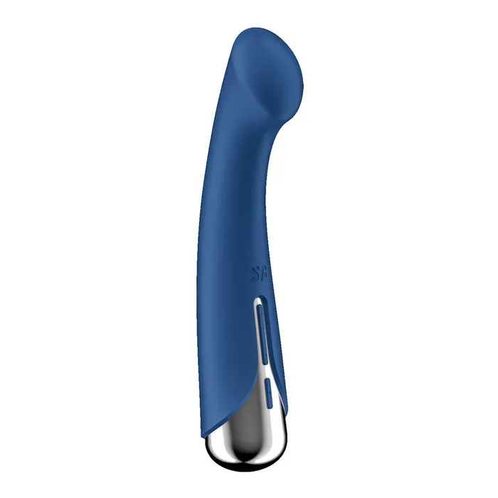 ShhhWndsr Vibrators Satisfyer Spinning GSpot 1 Rotating Shaft Vibrator Blue