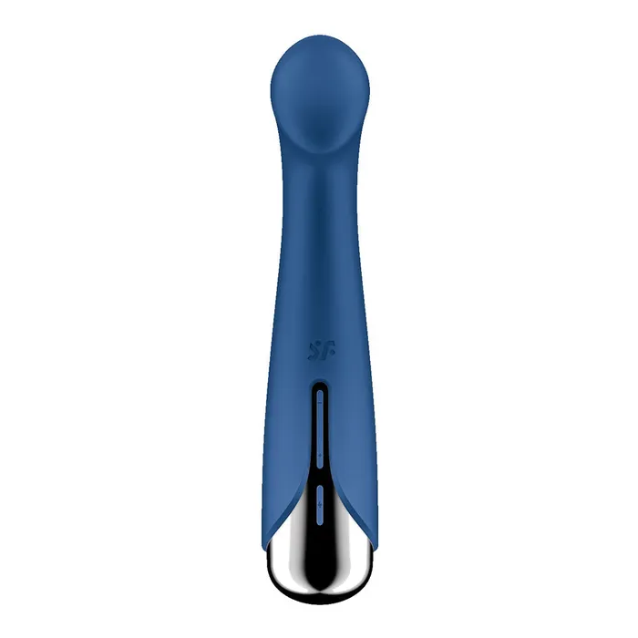 ShhhWndsr Vibrators Satisfyer Spinning GSpot 1 Rotating Shaft Vibrator Blue