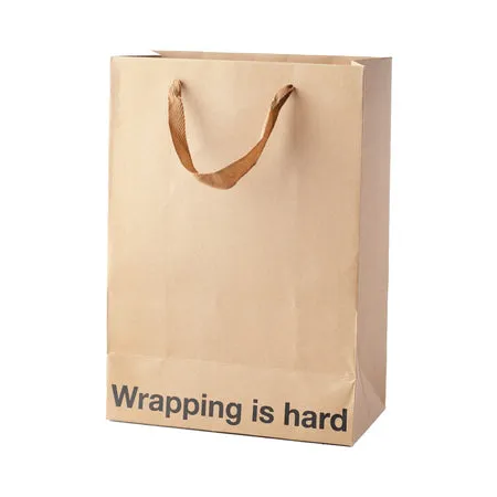 Snarky Gift Bags Wrapping Is Hard 3pk Fairvillacom Dildos