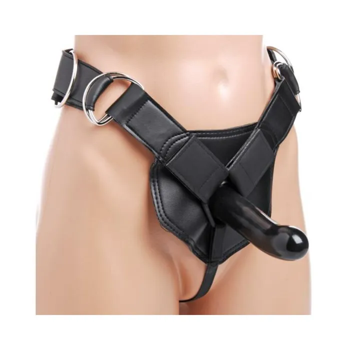 Strap U Flaunt Strap On Harness System Black Fairvillacom Female Sex Toys