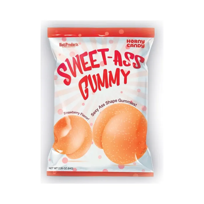 Sweet Ass Gummy Butt Shaped Gummies 8 per Fairvillacom Anal