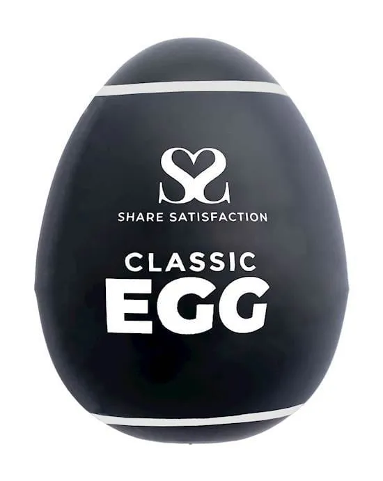 Textured Masturbator Egg Share Satisfaction Male Sex Toys