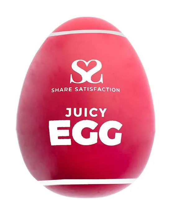 Textured Masturbator Egg Share Satisfaction Male Sex Toys