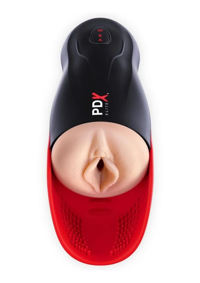 The Headliner Sucking Stroker w Ballplay PDX Elite Male Sex Toys