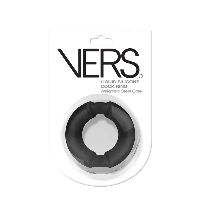 VERS Liquid Silicone Weighted Steel Core CRing ShhhWndsr Male Sex Toys