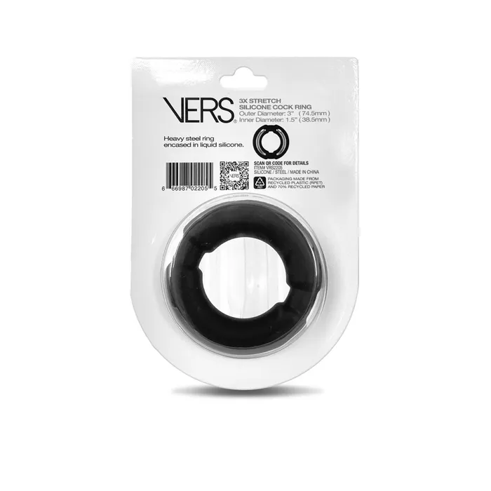 VERS Liquid Silicone Weighted Steel Core CRing ShhhWndsr Male Sex Toys VERS Liquid Silicone Weighted Steel Core CRing ShhhWndsr Male Sex Toys