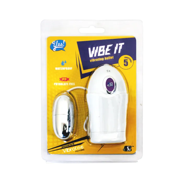 Vibe It White Bullet Vibrator Fairvillacom Vibrators