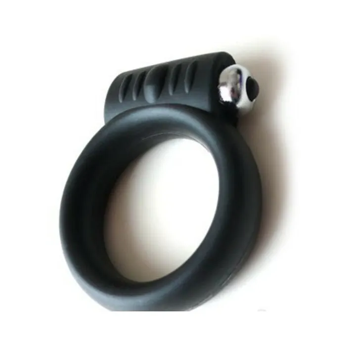 Vibrating Silicone Cock Ring 2 Inch Black Fairvillacom Couples