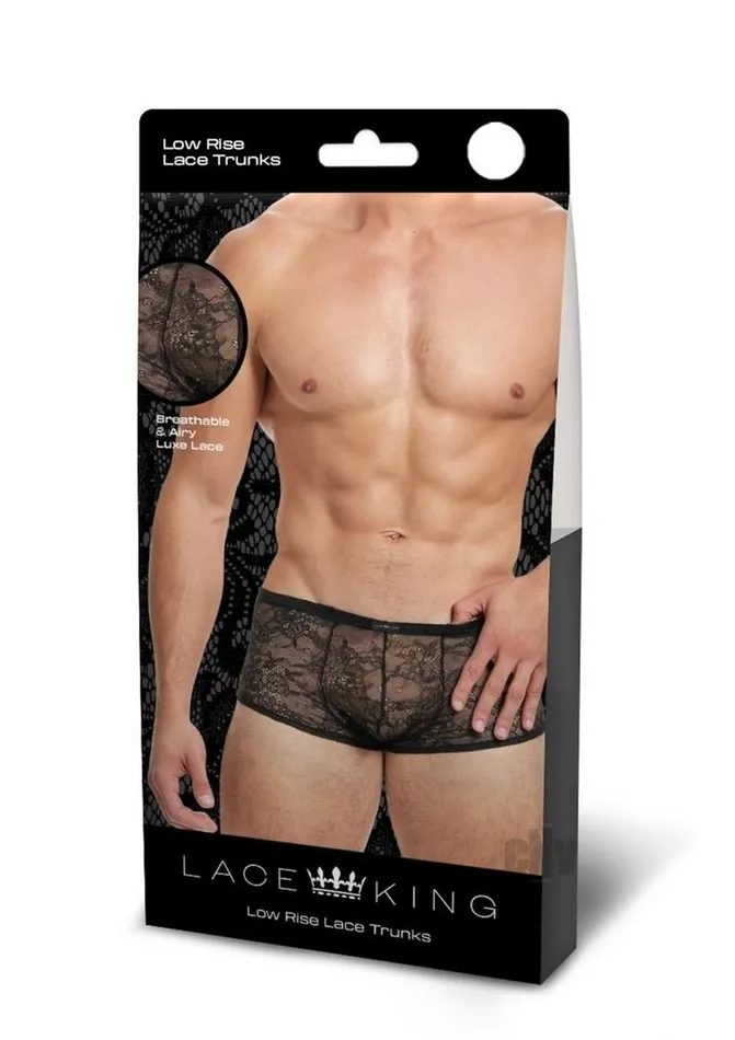 Vibrators Boyztown Marketing Lace King Lace Boxers Ml Wht