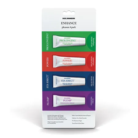 Vibrators Enhance Pleasure Asst Pack of 4 Fairvillacom