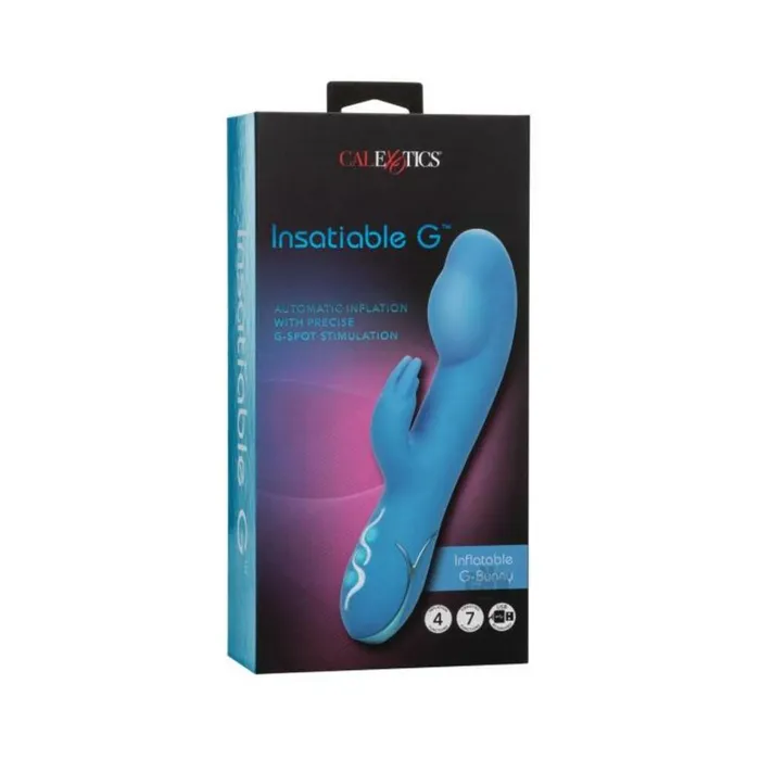 Vibrators Fairvillacom Insatiable G Inflatable G Bunny Blue