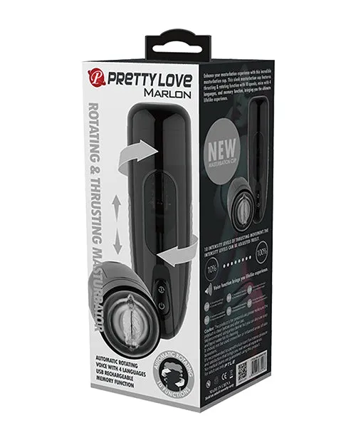Vibrators Fairvillacom Pretty Love Marlon Thrusting Rotating Masturbator Black Vibrators Fairvillacom Pretty Love Marlon Thrusting Rotating Masturbator Black