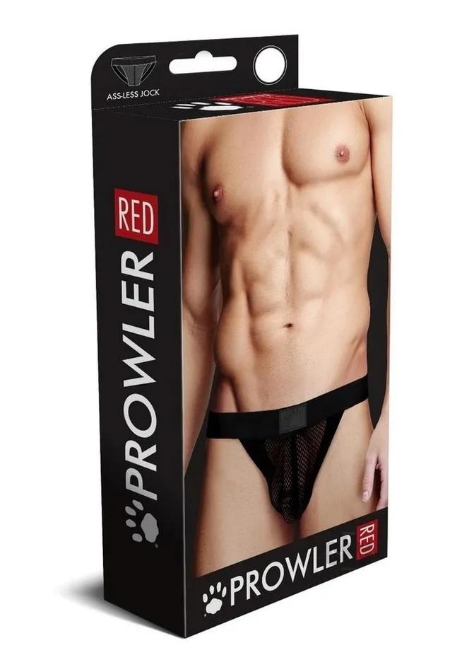 Vibrators Fairvillacom Prowler Red Fishnet Assless Jock Blk Md