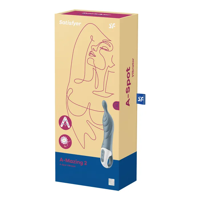 Vibrators Fairvillacom Satisfyer AMazing 1 Grey