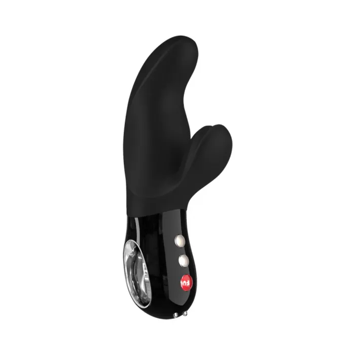 Vibrators Fun Factory Black Line Miss Bi Rabbit Vibrator Black Fairvillacom