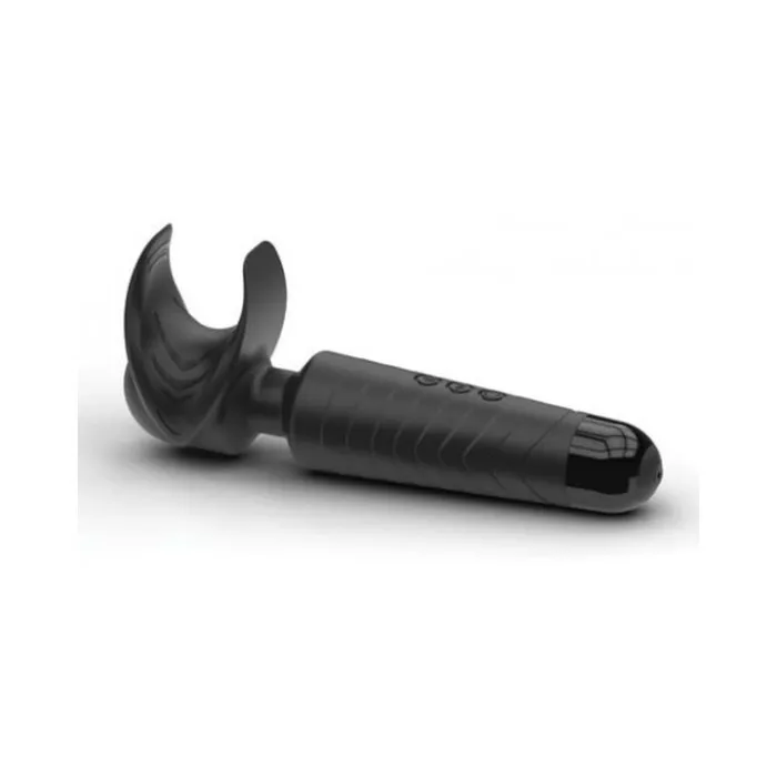 Vibrators Man Wand Black Penis Head Vibrator Fairvillacom