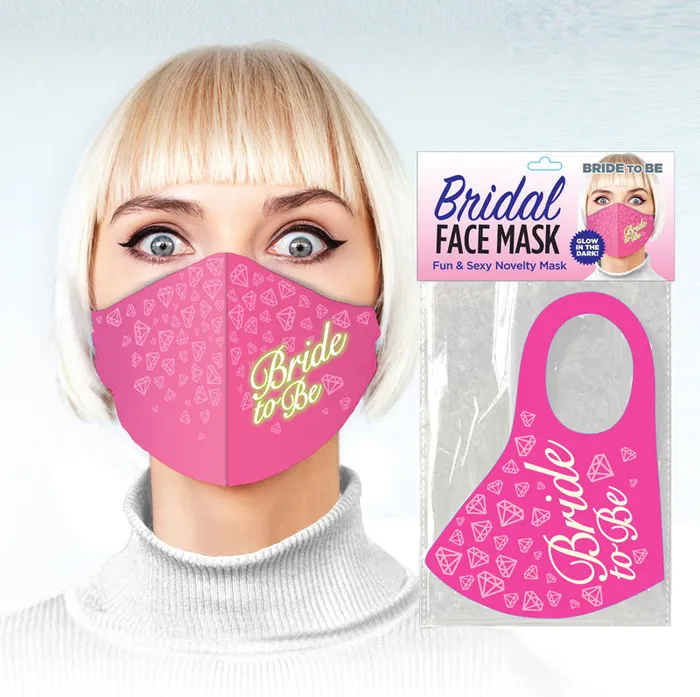 Vibrators ShhhWndsr Bridal Face Mask Bride To Be Glow Novelty Mask Vibrators ShhhWndsr Bridal Face Mask Bride To Be Glow Novelty Mask