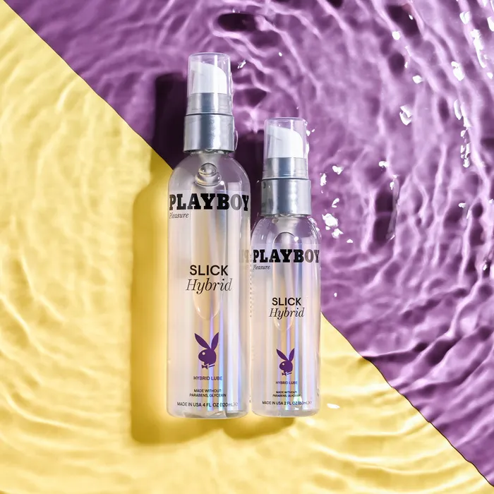 Vibrators ShhhWndsr Playboy Pleasure SLICK HYBRID Lube 60 ml Vibrators ShhhWndsr Playboy Pleasure SLICK HYBRID Lube 60 ml