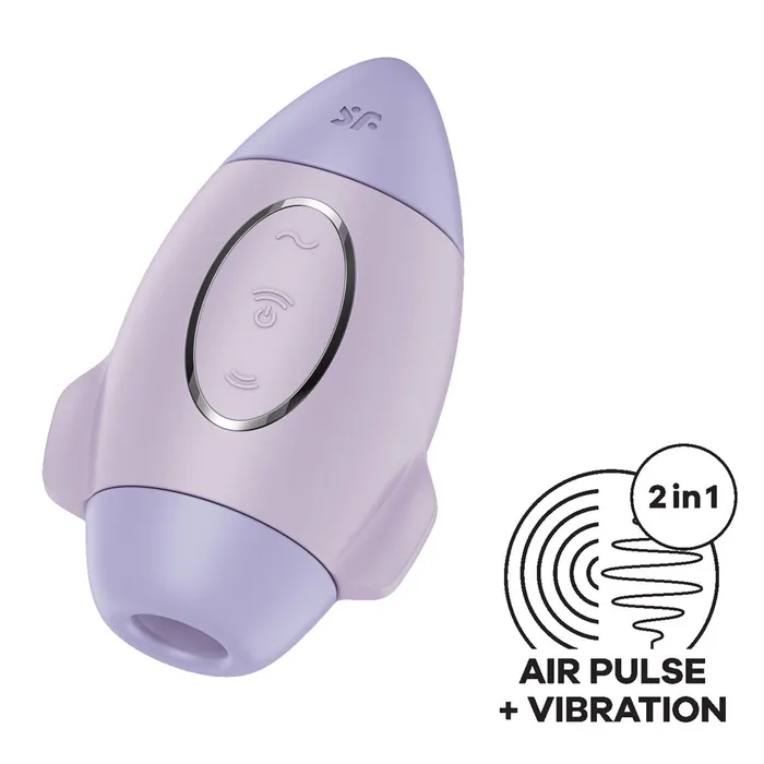 Vibrators ShhhWndsr Satisfyer Mission Control Clitoral Sucker Violet