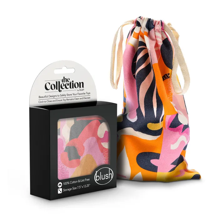 Vibrators ShhhWndsr The Collection Embrace Sex Toy Storage Bag Colour Burst