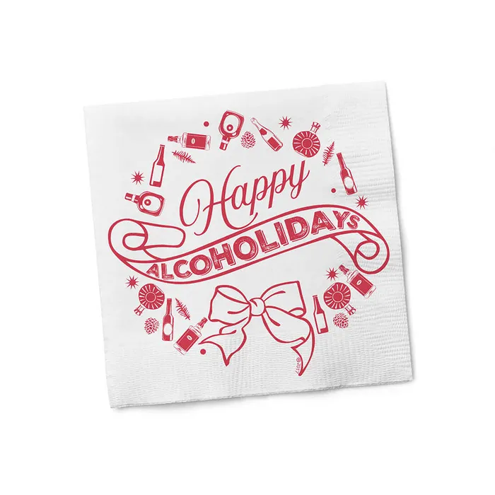 Vibrators Twisted Wares Happy Alcoholidays Napkins Fairvillacom
