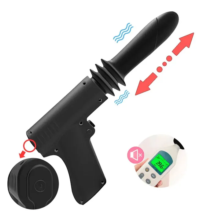 69 Vibrations Kenya Female Sex Toys Pistol Vibrator