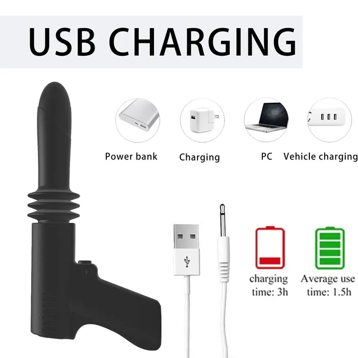 69 Vibrations Kenya Female Sex Toys Pistol Vibrator