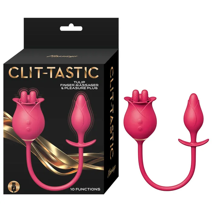 Anal ClitTastic Tulip Finger Massager Pleasure Plug Set Nasswalk Toys