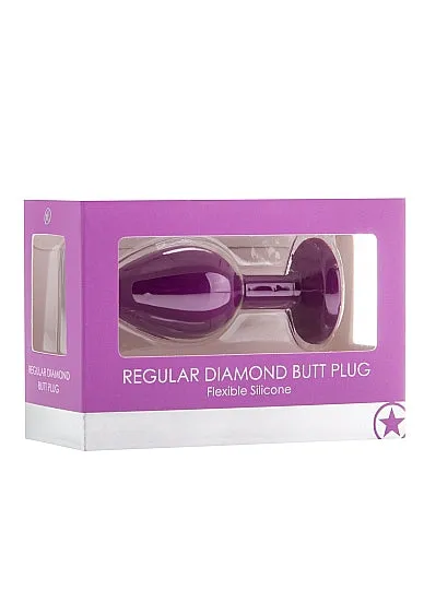 Anal Diamond Butt Plug Regular Shots Toys