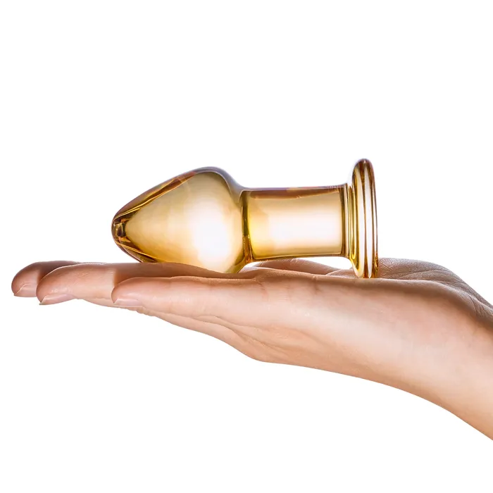 Anal GLAS GLAS Over Easy Butt Plug
