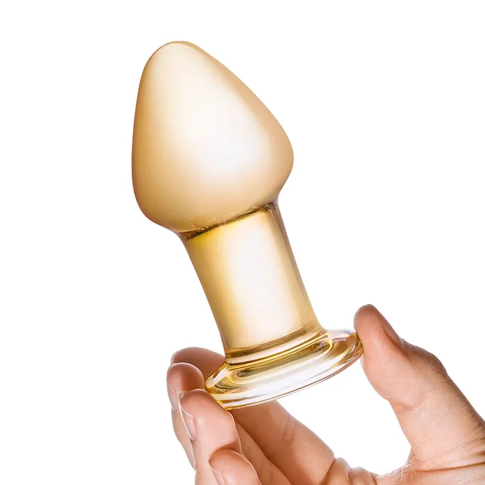 Anal GLAS GLAS Over Easy Butt Plug