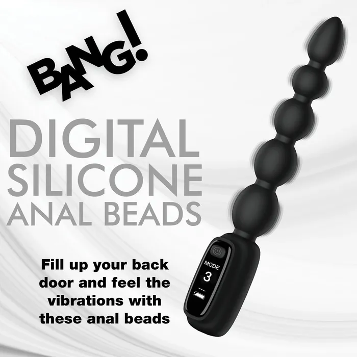 Anal XR Brands Play Hard Digital Silicone Anal Beads